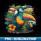 ToucanTrove Tees Explore the Vibrant Wilderness with Toucan-inspired Designs - Trendy Sublimation Digital Download