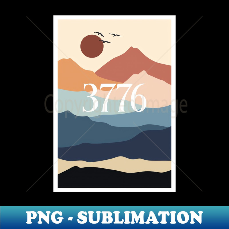 3776 - Modern Sublimation PNG File