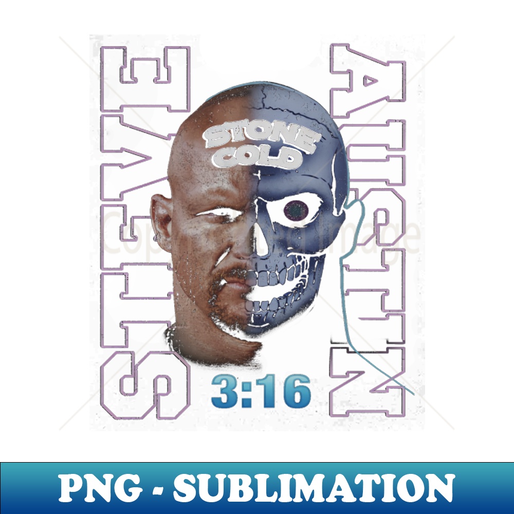 Stone Cold Steve Austin - Sublimation-Ready PNG File
