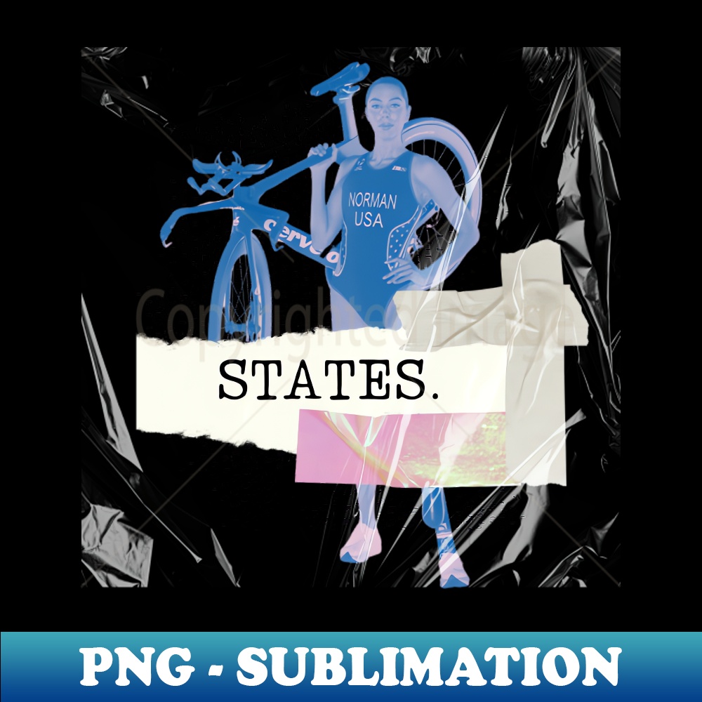 Grace Norman STATES USA Olympics Triathlon Paralympics - Premium Sublimation Digital Download