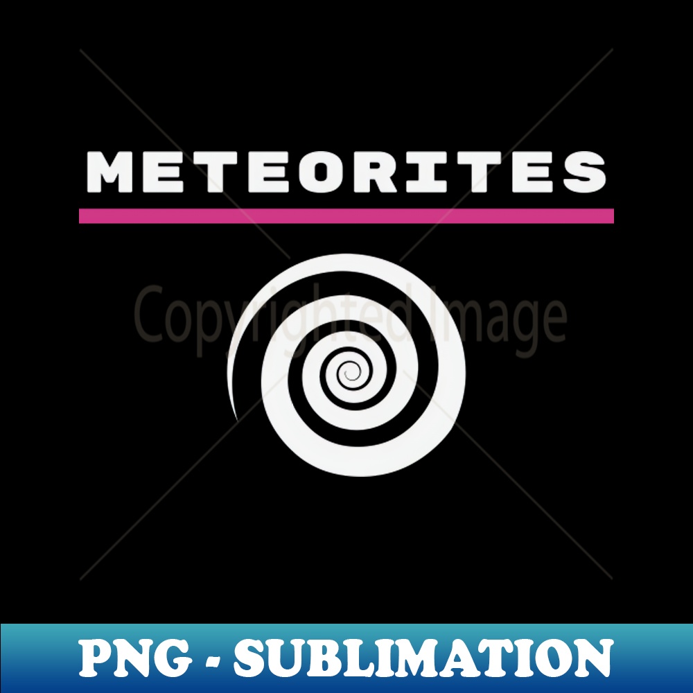 Meteorite Collector Meteorites Meteorite - Retro PNG Sublimation Digital Download