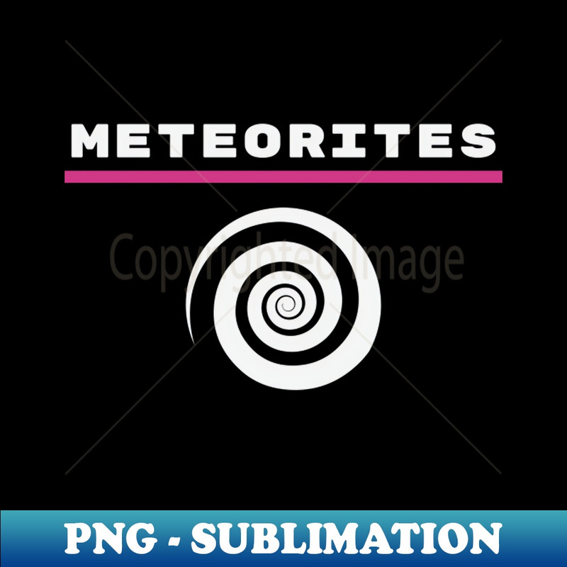 Meteorite Collector Meteorites Meteorite - Retro PNG Sublimation Digital Download