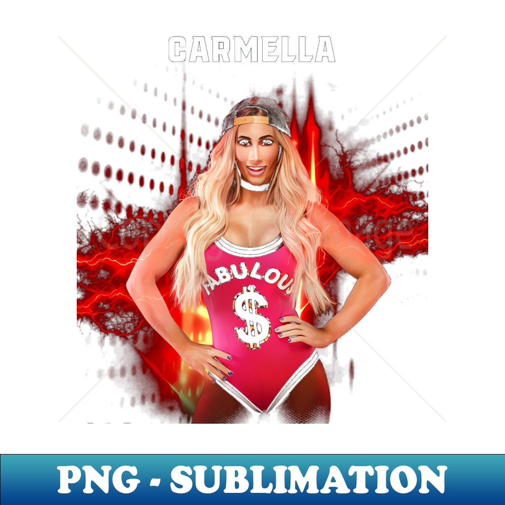carmella - Signature Sublimation PNG File