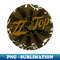 zz top - PNG Sublimation Digital Download