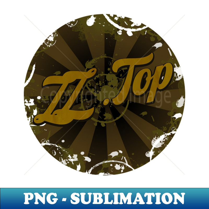 zz top - PNG Sublimation Digital Download