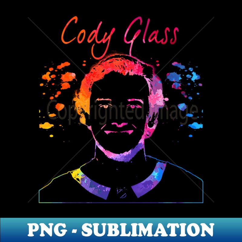 Cody Glass - Instant PNG Sublimation Download