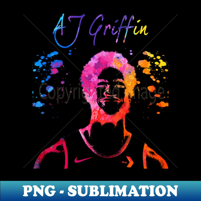 AJ Griffin - PNG Transparent Digital Download File for Sublimation