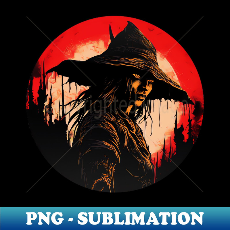 Witch - Unique Sublimation PNG Download