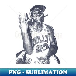 michael jordan cigar - png transparent digital download file for sublimation