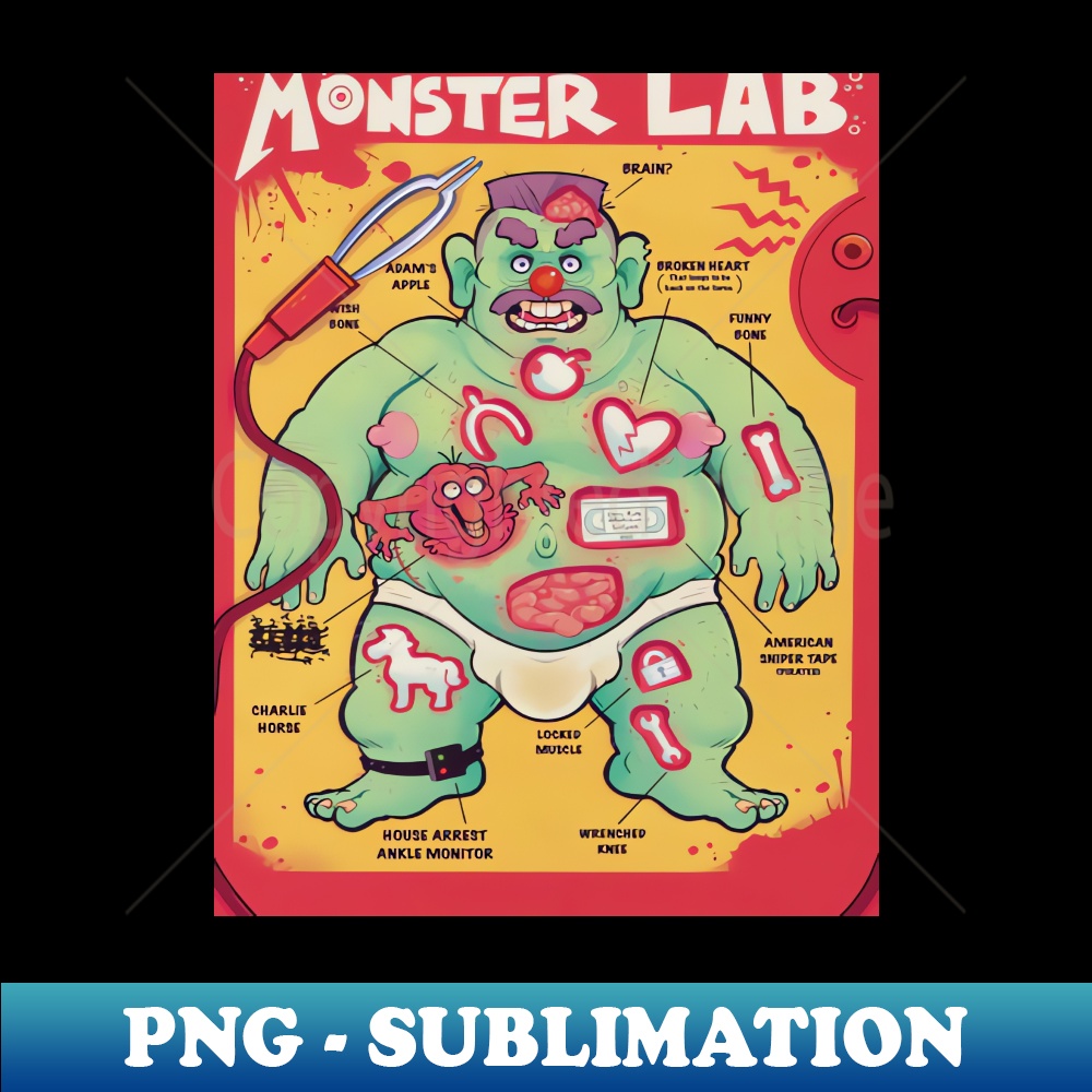 MON LAB FOURTH EPISODE - MEATCANYON - Vintage Sublimation PNG Download