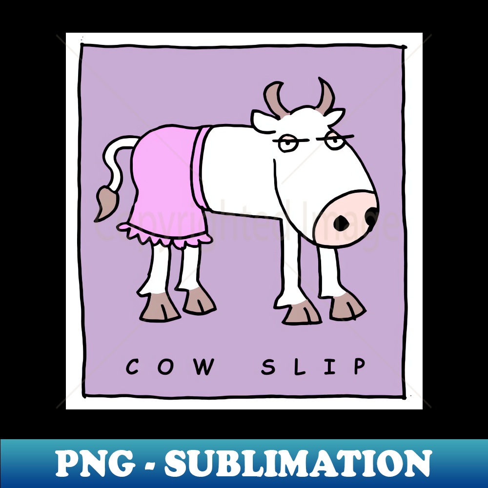 Cow Slip - Trendy Sublimation Digital Download