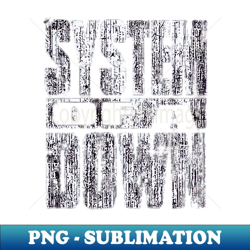System of a Down bang - Creative Sublimation PNG Download