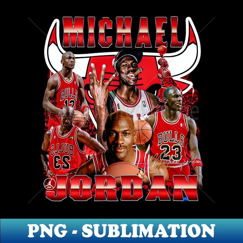 Michael Jordan Graphic Tee - Professional Sublimation Digital Download