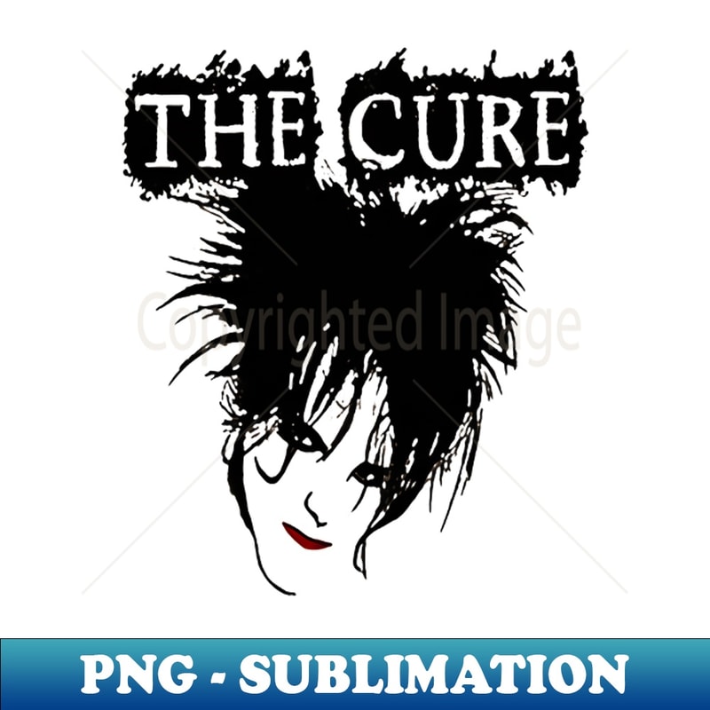 the cure~robert smith - Instant Sublimation Digital Download
