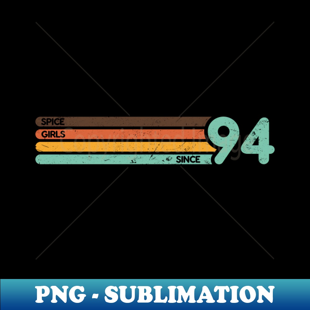 Vintage - Spice Girls - Stylish Sublimation Digital Download