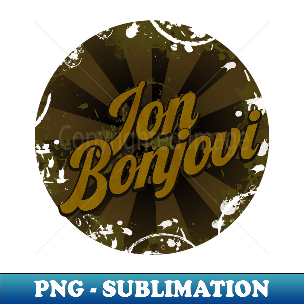jon bonjovi - PNG Transparent Sublimation Design