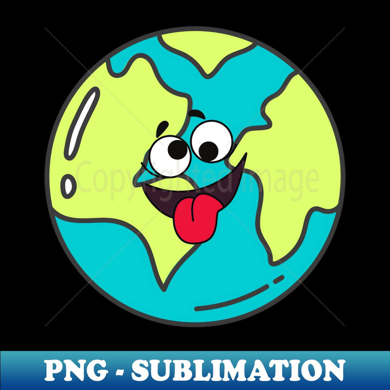 Earth - PNG Sublimation Digital Download
