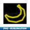 Neon Banana - PNG Transparent Sublimation Design