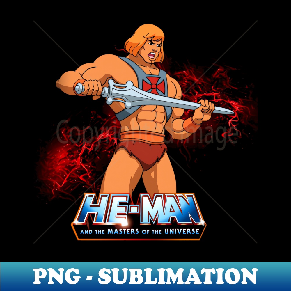 He Man Masters of the Universe - Exclusive Sublimation Digital File