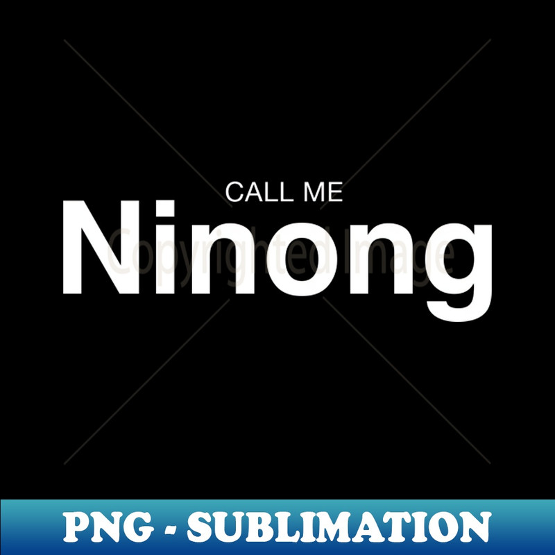NINONG FILIPINO GODFATHER HOODIE - PNG Transparent Sublimation File
