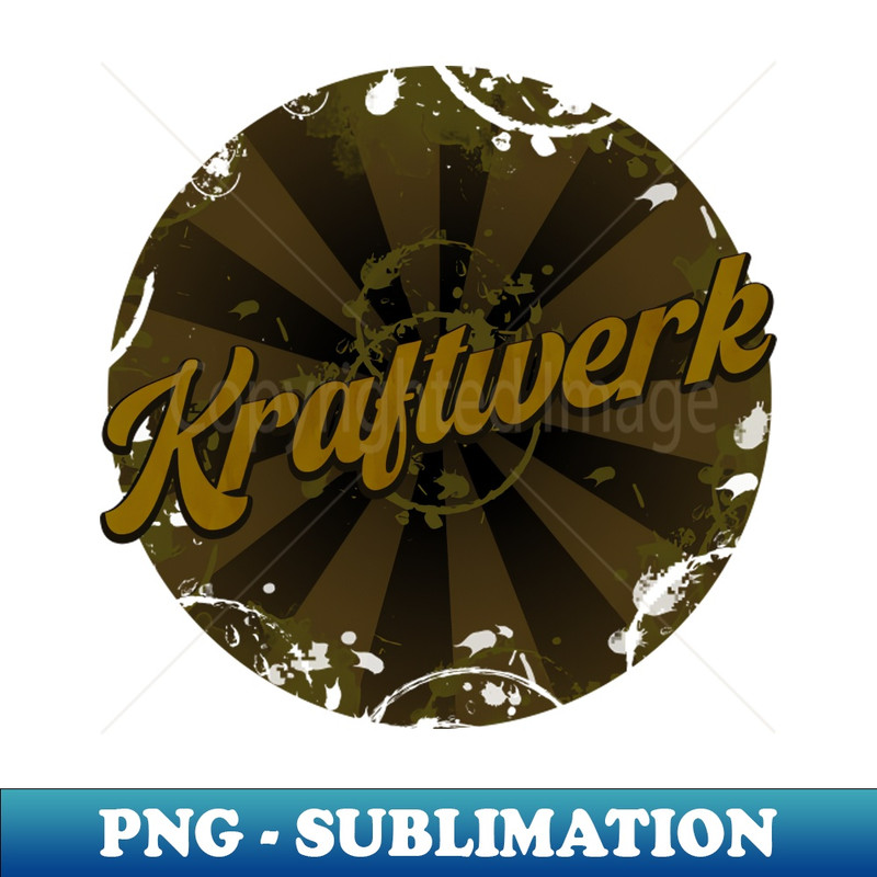 kraftwerk - Instant Sublimation Digital Download