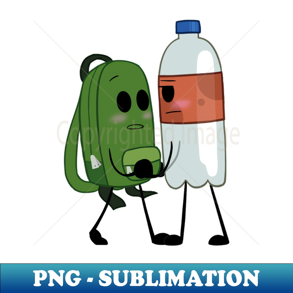 hfjONE, ONEhfj - Bryce and Liam (Soda Bottle and Backpack) - Premium PNG Sublimation File