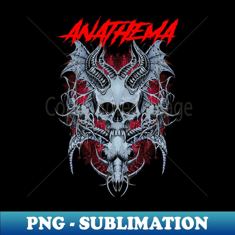 ANATHEMA VTG - PNG Transparent Sublimation Design