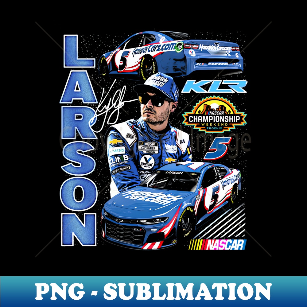 Kyle Larson Vintage - Premium Sublimation Digital Download