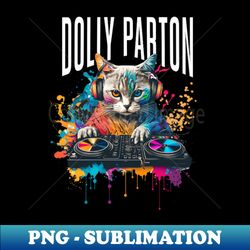 dolly parton - elegant sublimation png download