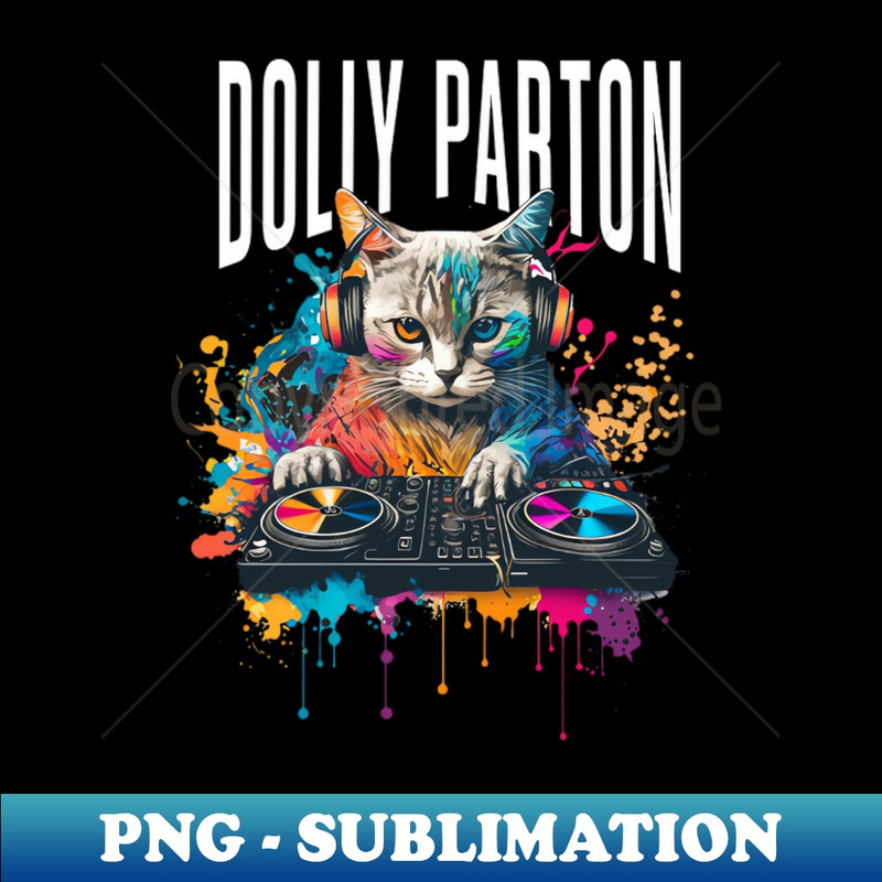 Dolly Parton - Elegant Sublimation PNG Download