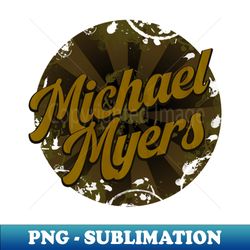 michael myers - signature sublimation png file