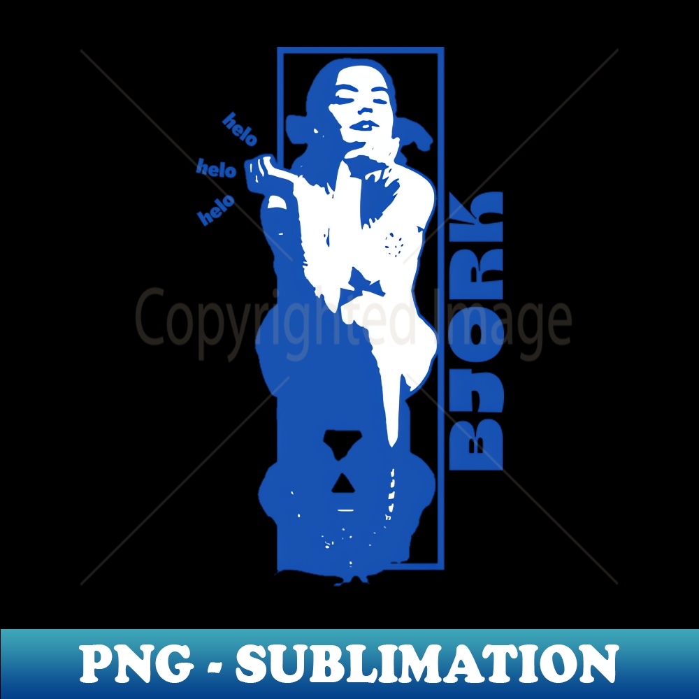 Bjork +++ 80s vintage - Exclusive Sublimation Digital File