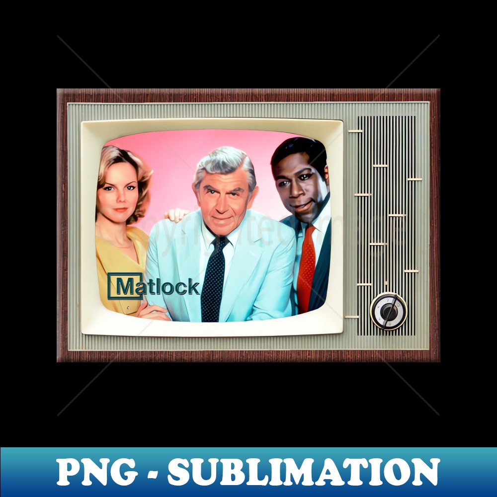 MATLOCK TV Show TV - Premium PNG Sublimation File