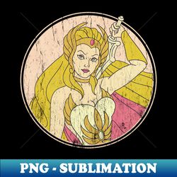 retro 80s princess - artistic sublimation digital file
