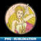 Retro 80s Princess - Artistic Sublimation Digital File