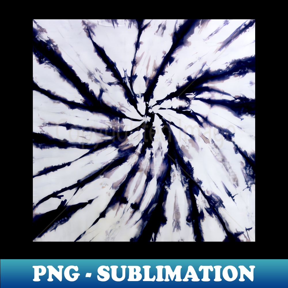 Summr Tie Dye Death Star - Modern Sublimation PNG File