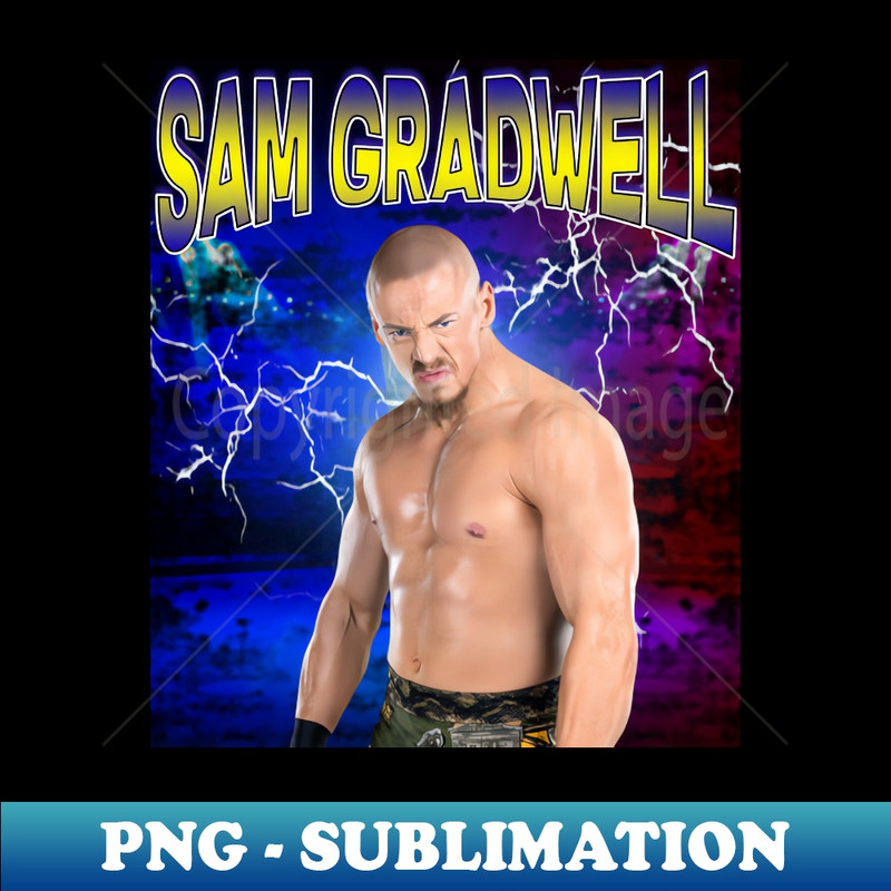 SAM GRADWELL - Exclusive Sublimation Digital File