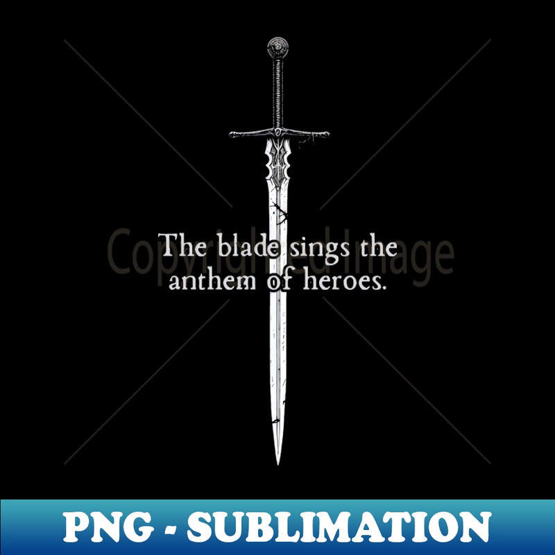 Sword - Signature Sublimation PNG File