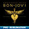 BON JOVI MERCH VTG - Unique Sublimation PNG Download