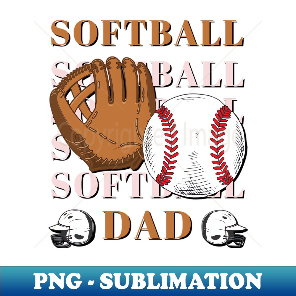 My Favorite Softball Player Calls Me Dad Gift for Softball Father daddy - Aesthetic Sublimation Digital File
