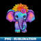 Ecstatic Elephant - PNG Transparent Sublimation File