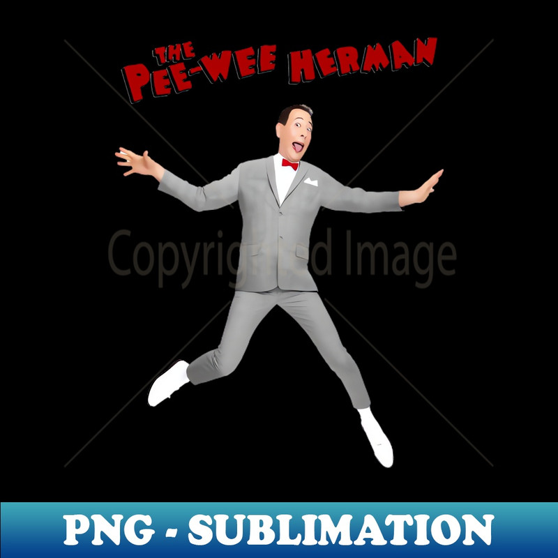 the pee wee herman - High-Quality PNG Sublimation Download