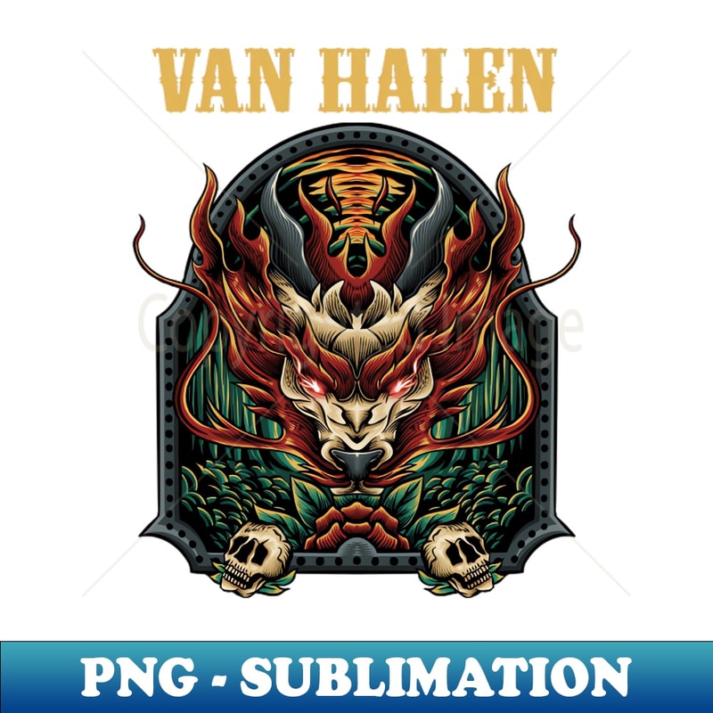 HALEN BAND - PNG Transparent Sublimation File