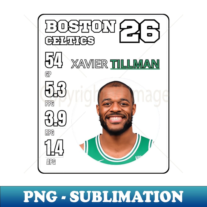 XAVIER TILLMAN - Vintage Sublimation PNG Download