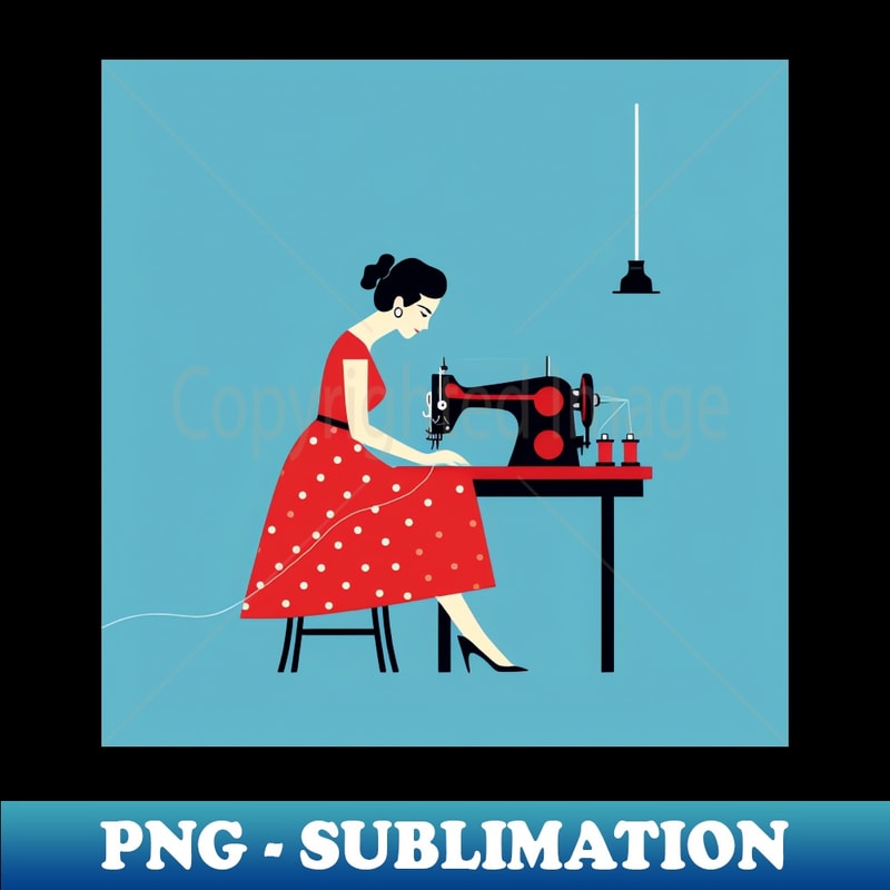 Stitches in Time The Elegance of Sewing VI - Digital Sublimation Download File