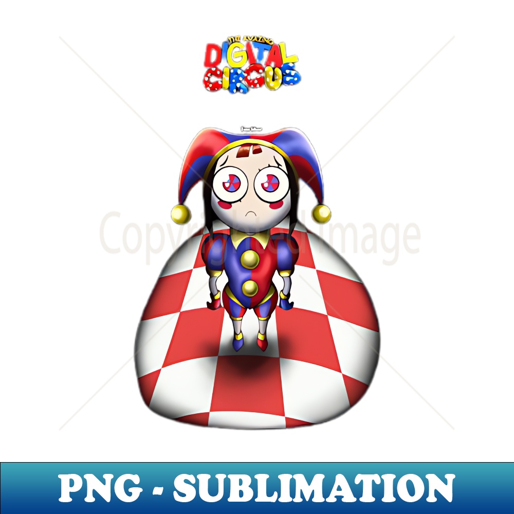 The Amazing Digital Circus bang - Trendy Sublimation Digital Download