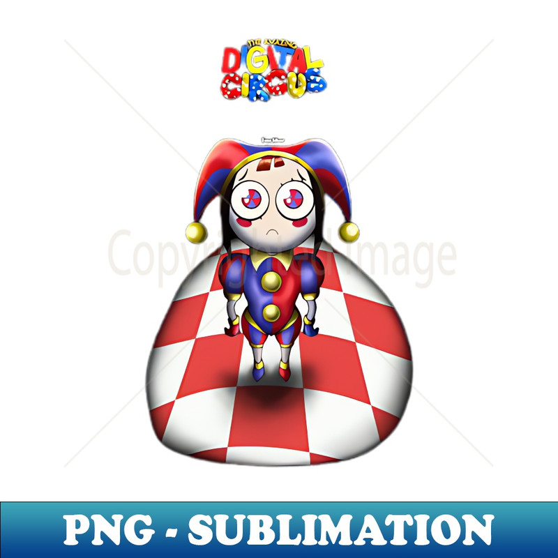 The Amazing Digital Circus bang - Trendy Sublimation Digital Download
