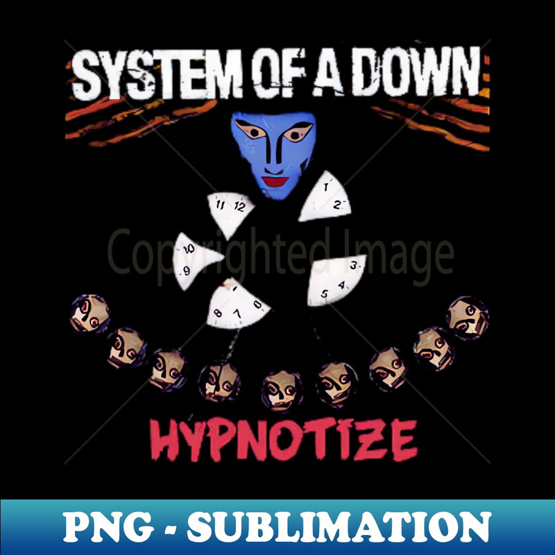 System of a Down bang - Retro PNG Sublimation Digital Download
