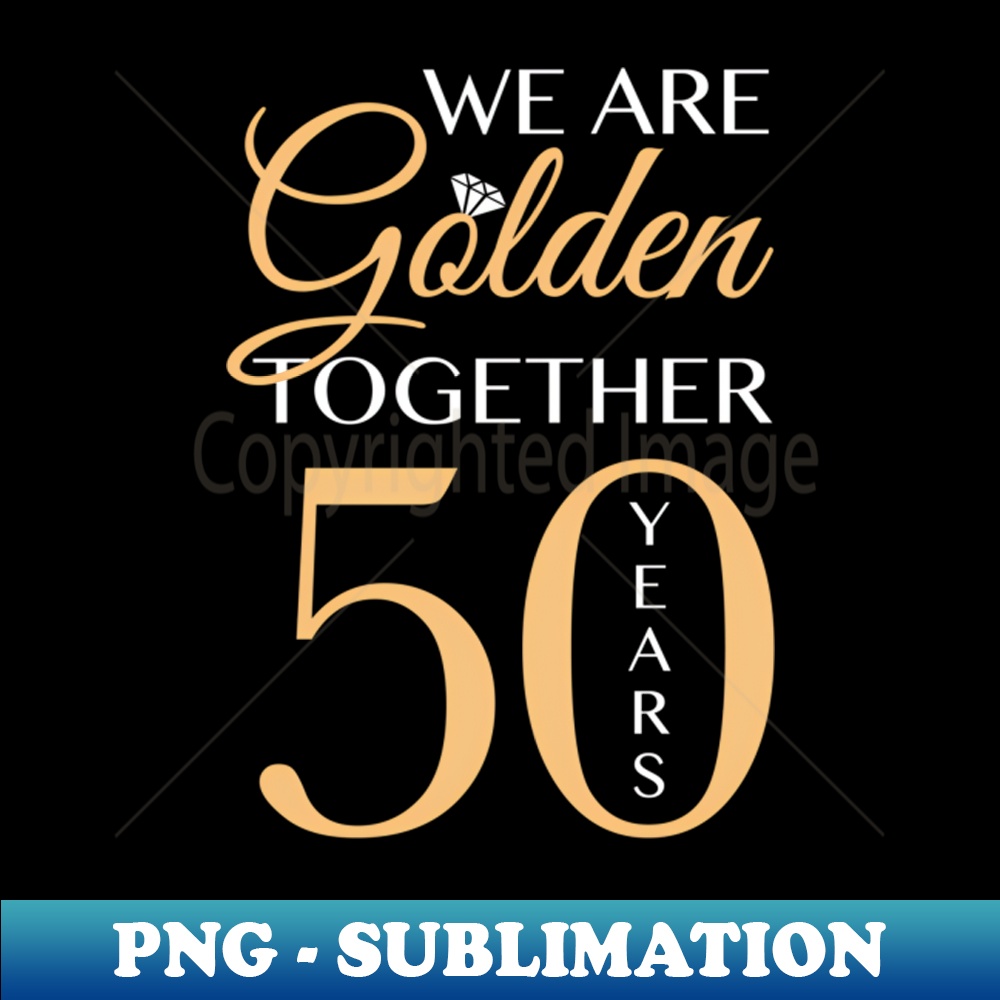 Romc For - 50Th Wedding Anniversary - Retro PNG Sublimation Digital Download