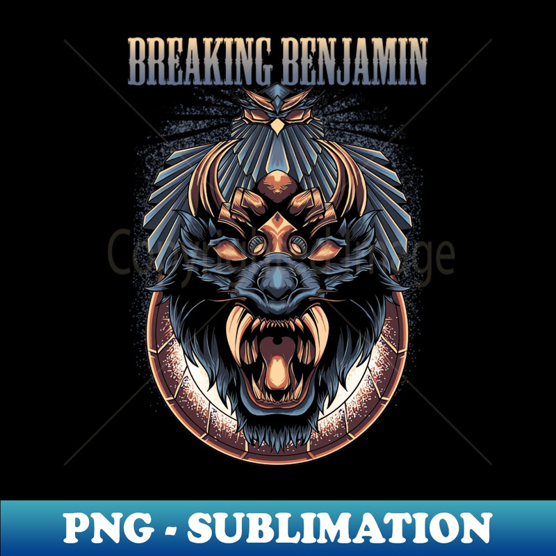 BREAKING BENJAMIN BAND - Special Edition Sublimation PNG File